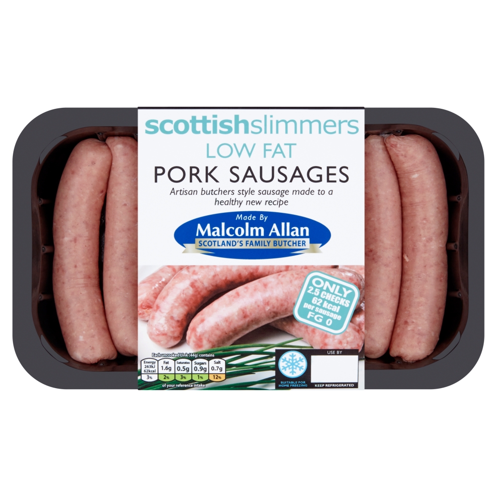 News - Malcolm Allan launch new lower fat sausages ...